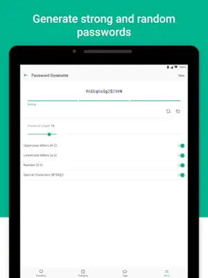 C2 Password android App screenshot 2